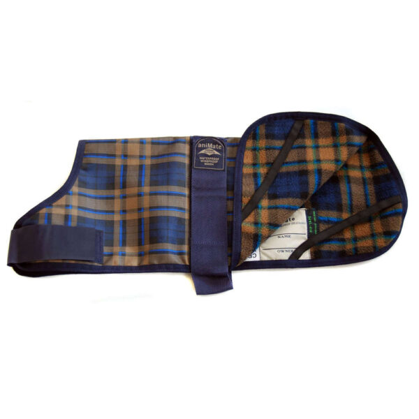 animate tartan coat