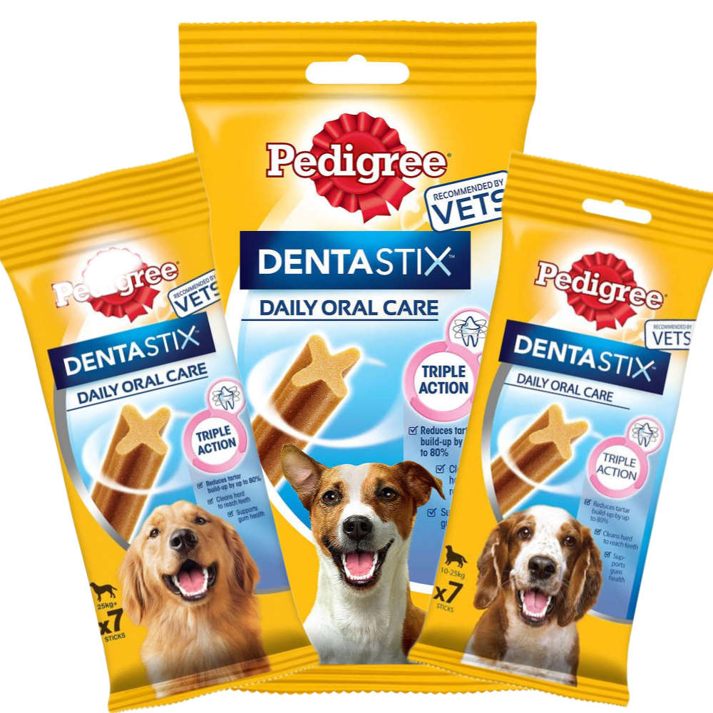 Pedigree Dentastix Original Daily Oral Care - 7 or 28 sticks - Sales 4 ...
