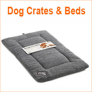 Dog Crates, Carriers, Beds & Bedding