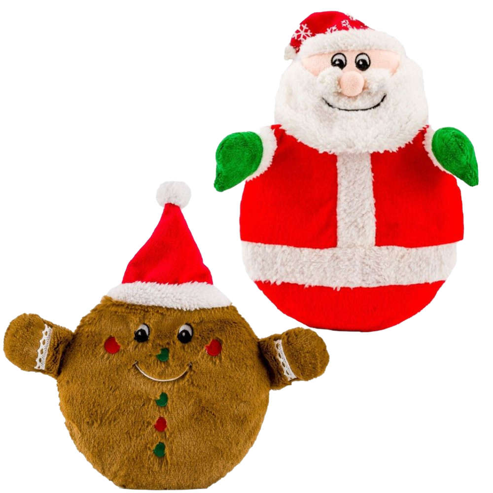 christmas squeaky dog toys