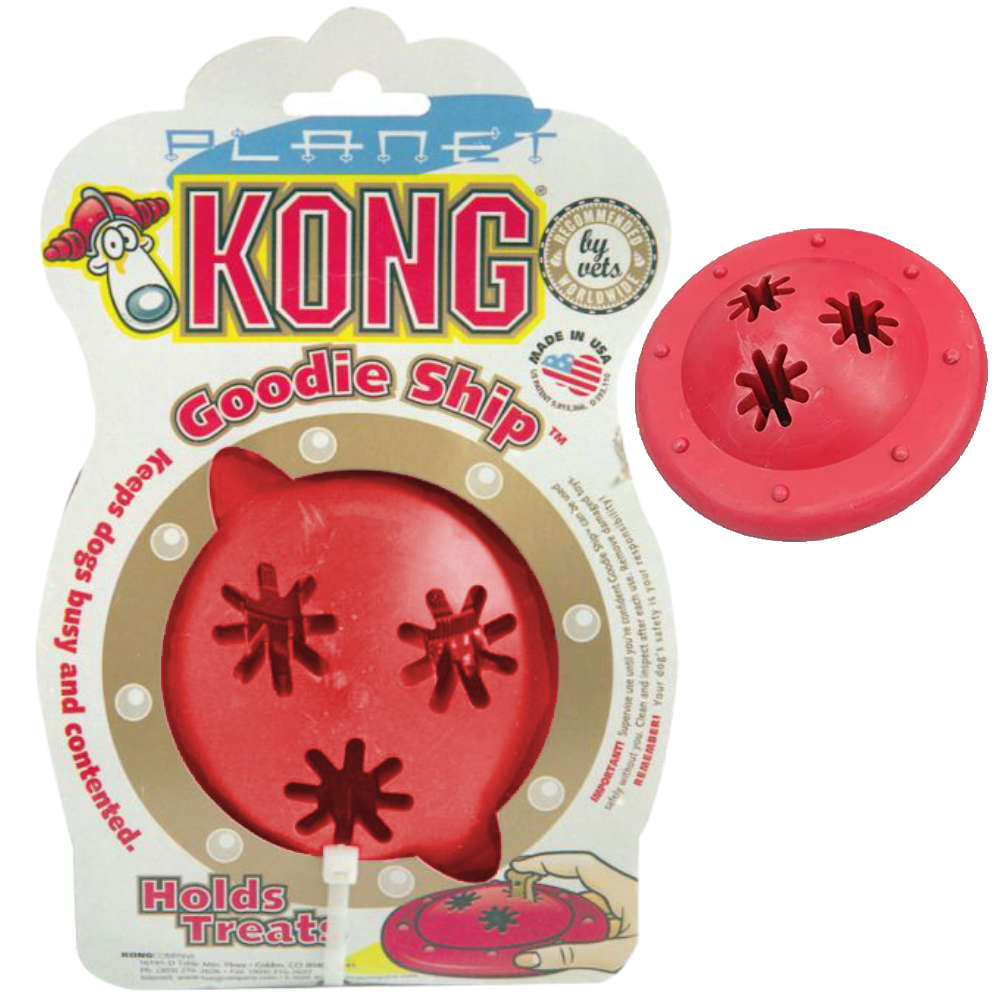 goodie ship dog toy