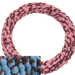 happypet handmade ring pink blue swatch