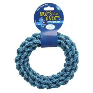 happypet blue rope ring