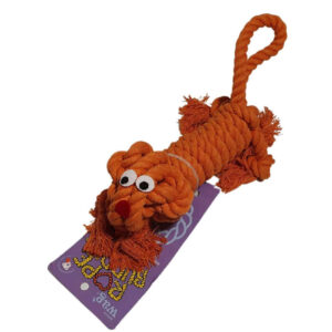 henry wag sebastian squirrel rope toy