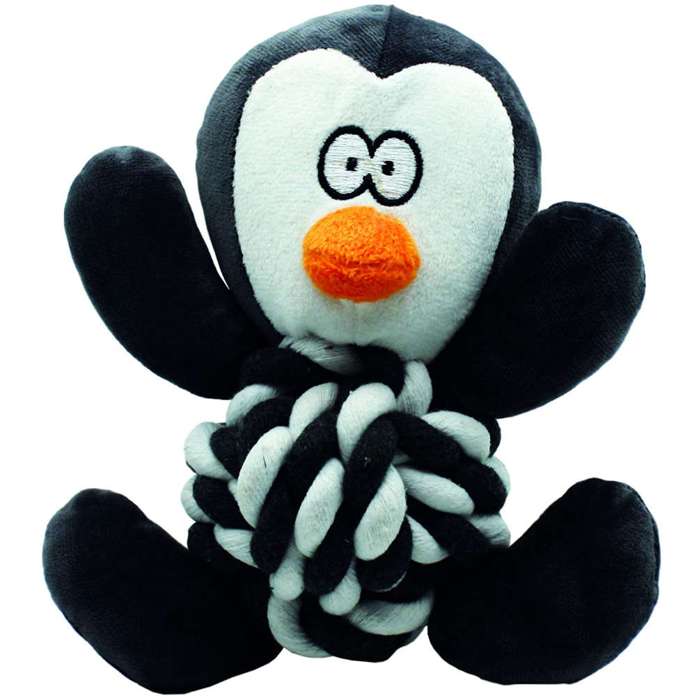 Squeaky penguin dog toy cheap