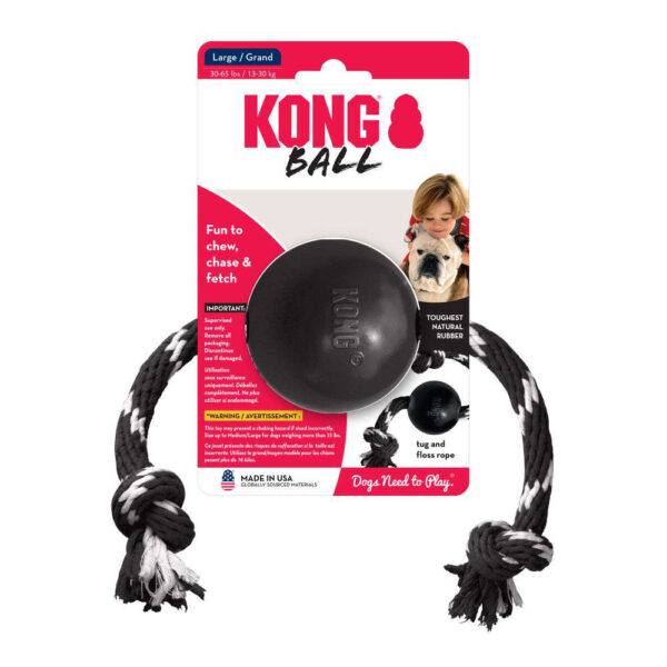 kong extreme ball with rope