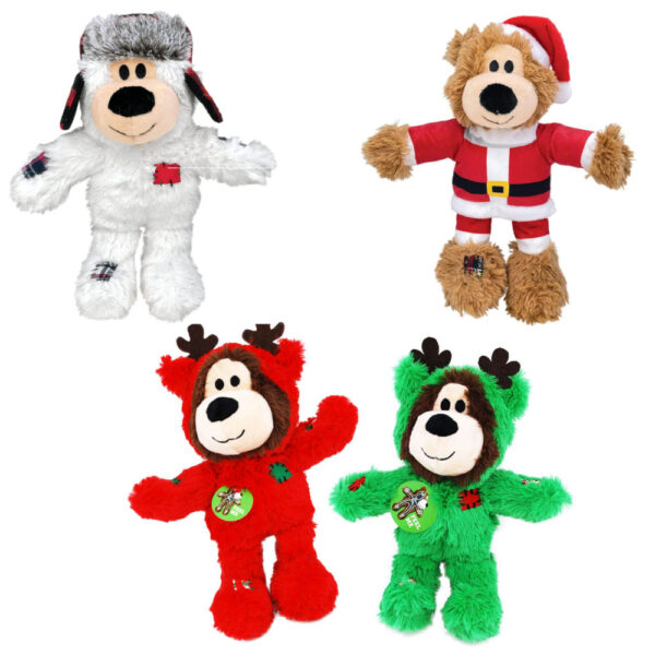 Kong Holiday Bear x4