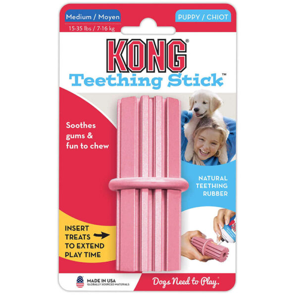 kong puppy teething stick pkg
