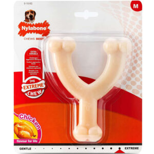 nylabone dura chew extreme wishbone