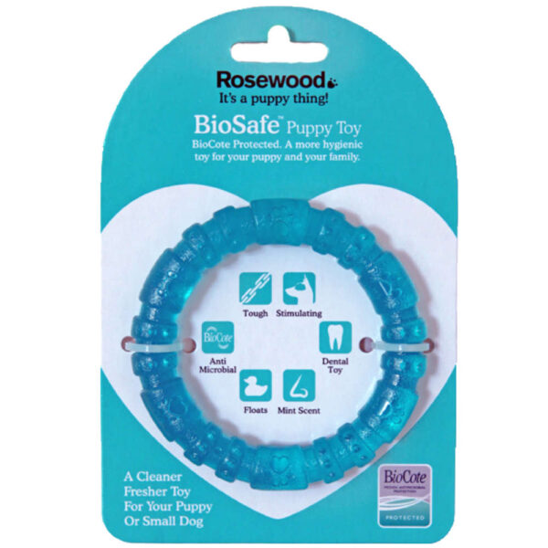 rosewood biosafe puppy ring blue