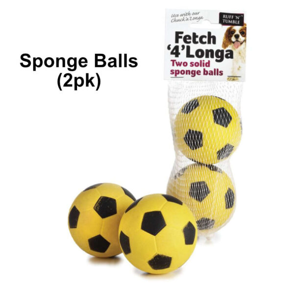 ruff n tumple sponge balls x2