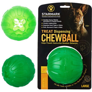 starmark treat dispensing chewball